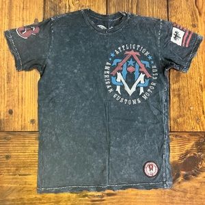 Men’s Small Black Affliction Shirt